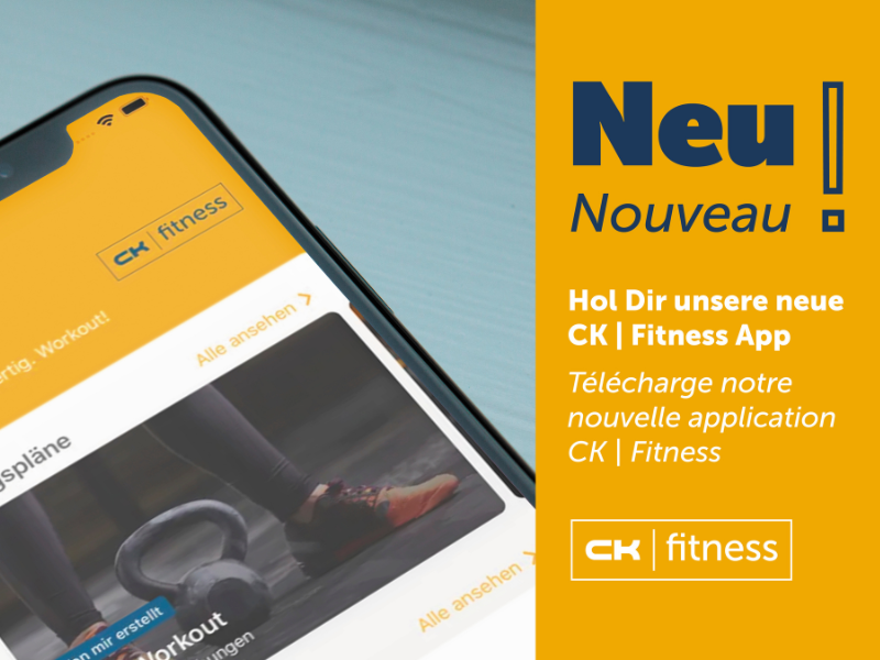 Neue CK Fitness-App 