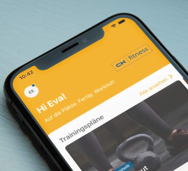 Neue CK Fitness-App 
